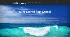 Desktop Screenshot of clintcarrollsurf.com